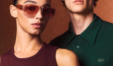LACOSTE PRINT CAMPAIGN GLASSES
